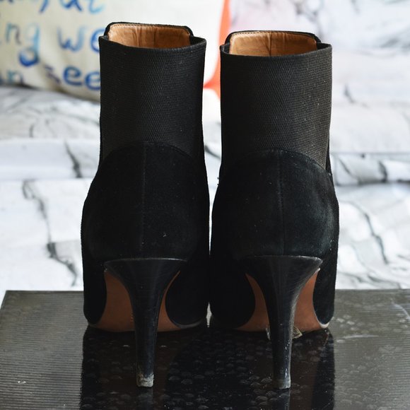Nine‎ West Black Suede Boots - Picture 4 of 8